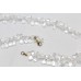 String Necklace Women's Designer Natural Crystal Drop Bead Stones B8